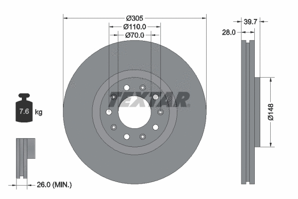 Brake Disc (92220803)