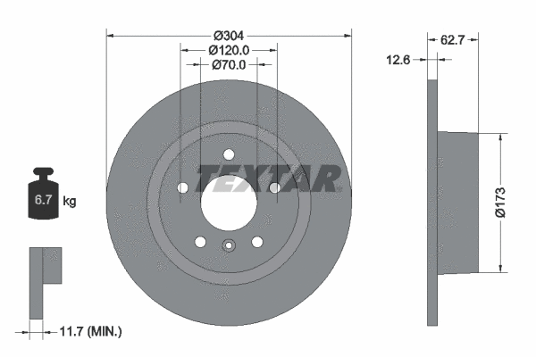 Brake Disc (92095200)