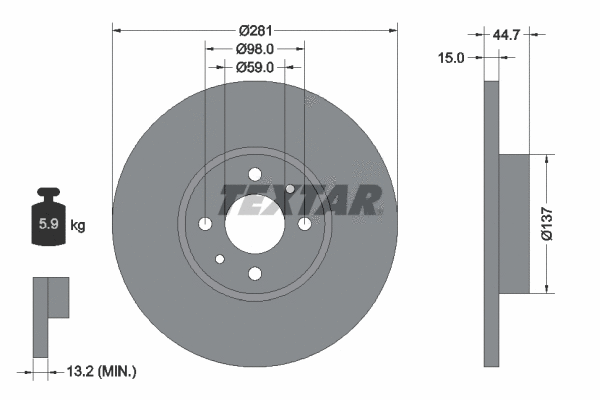 Brake Disc (92097400)