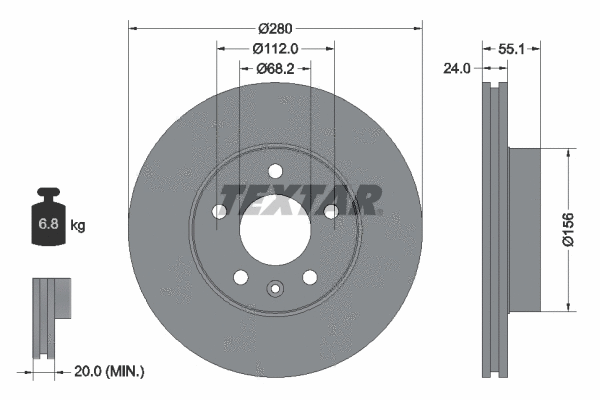 Brake Disc (92083800)