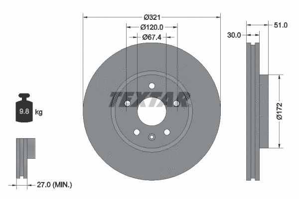 Brake Disc (92187005)