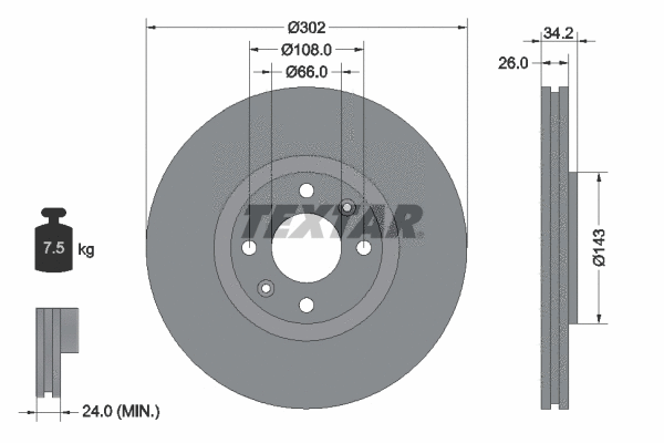 Brake Disc (92168503)
