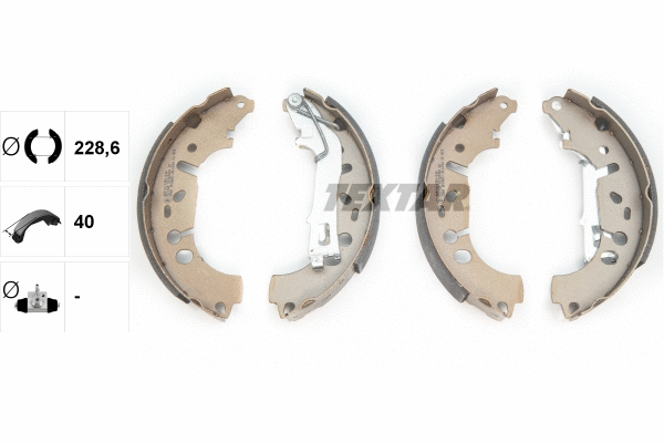 Brake Shoe Set (91065400)