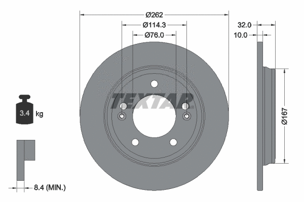 Brake Disc (92314403)
