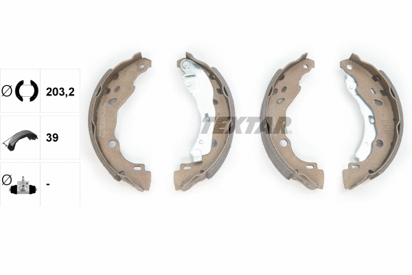 Brake Shoe Set (91077200)