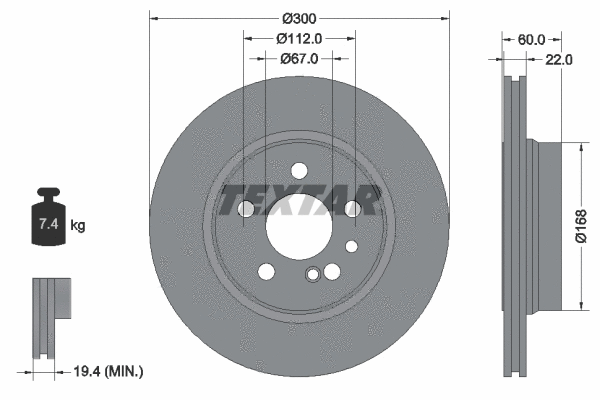 Brake Disc (92056800)