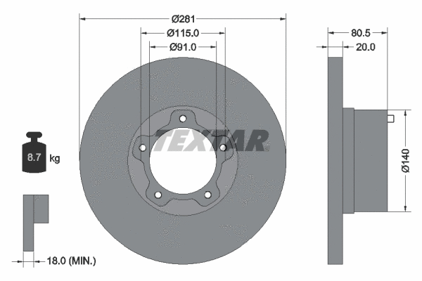 Brake Disc (92031500)