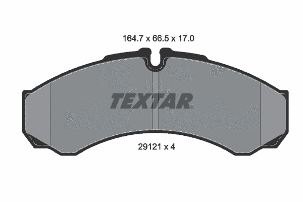 Brake Pad Set, disc brake (2912111)