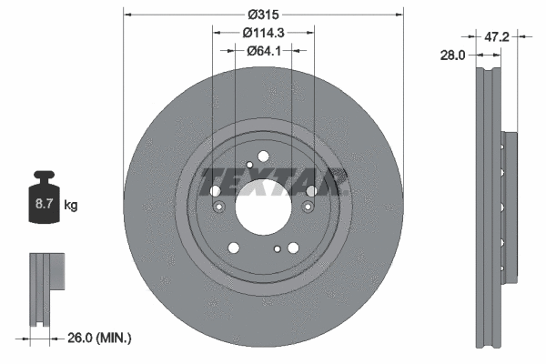 Brake Disc (92283303)