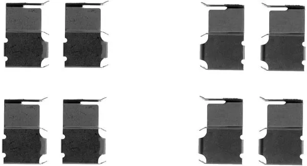 Accessory Kit, disc brake pad (82047400)