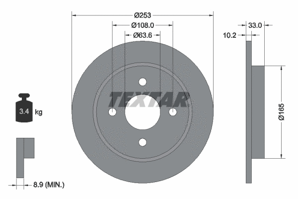 Brake Disc (92088403)