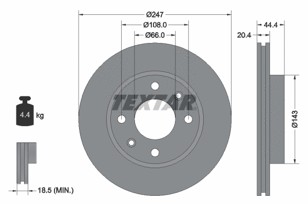Brake Disc (92033800)