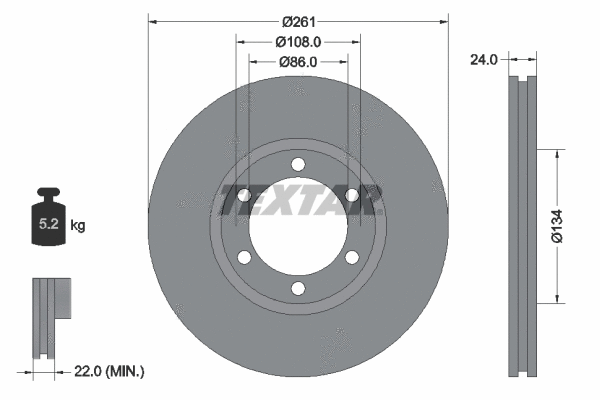 Brake Disc (92234700)