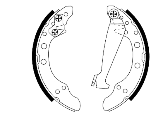 Brake Shoe Set (91044700)