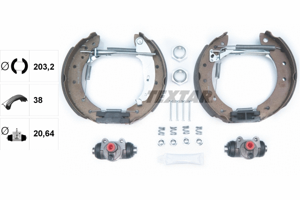 Brake Shoe Set (84048001)