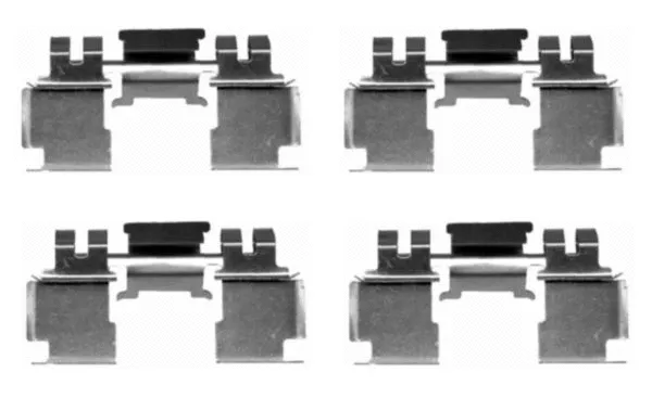 Accessory Kit, disc brake pad (82506400)