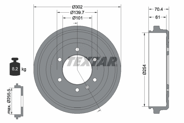 Brake Drum (94043600)