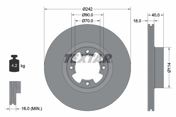 Brake Disc (92048600)