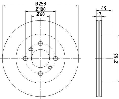 Brake Disc (92118600)