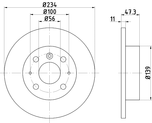 Brake Disc (92095400)