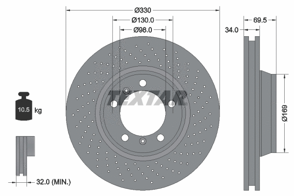 Brake Disc (92150005)