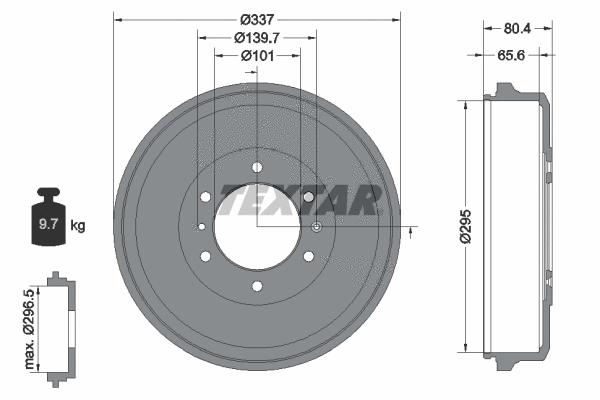 Brake Drum (94039400)