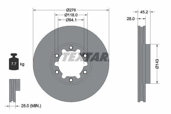 Brake Disc (92338603)