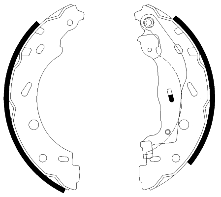 Brake Shoe Set (91066600)