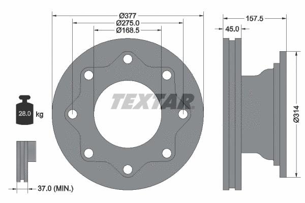 Brake Disc (93101700)