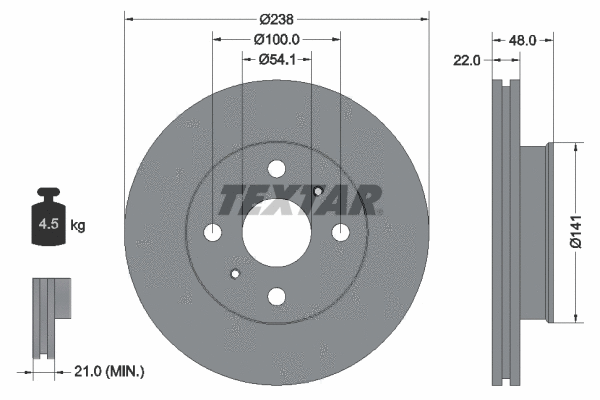Brake Disc (92077300)