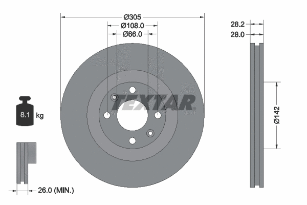 Brake Disc (92097103)