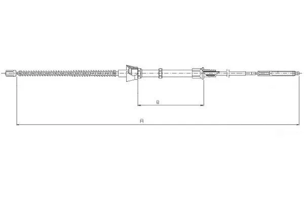 Cable Pull, parking brake (44004300)