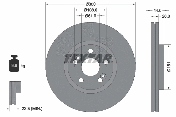 Brake Disc (92151503)