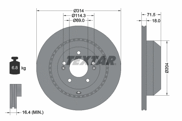 Brake Disc (92300803)