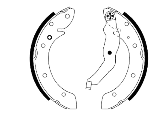 Brake Shoe Set (91044000)