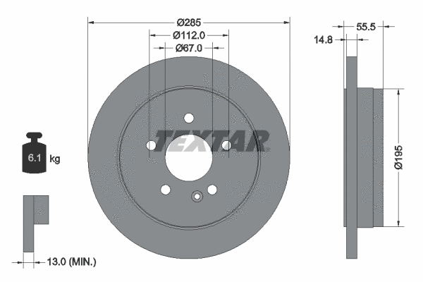 Brake Disc (92090000)