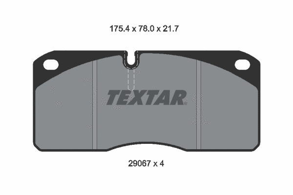 Brake Pad Set, disc brake (2906705)