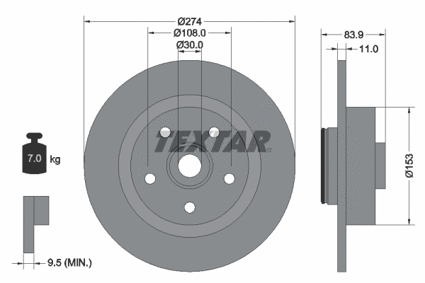 Brake Disc (92142200)
