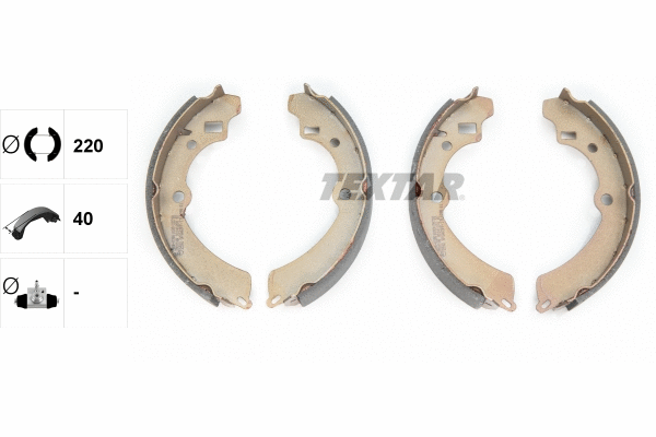 Brake Shoe Set (91041200)