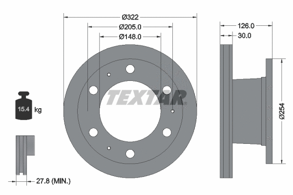 Brake Disc (93084300)
