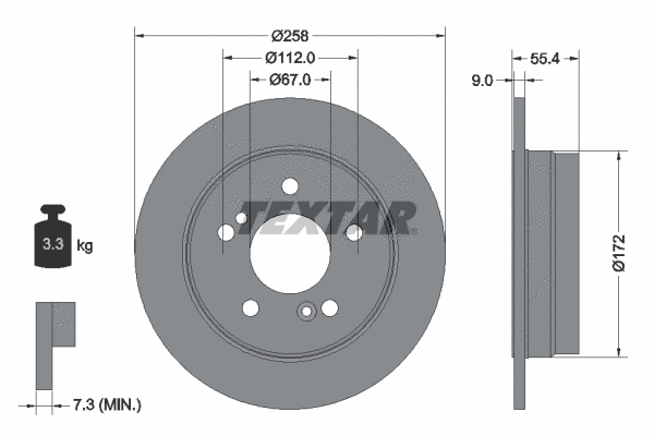 Brake Disc (92059503)