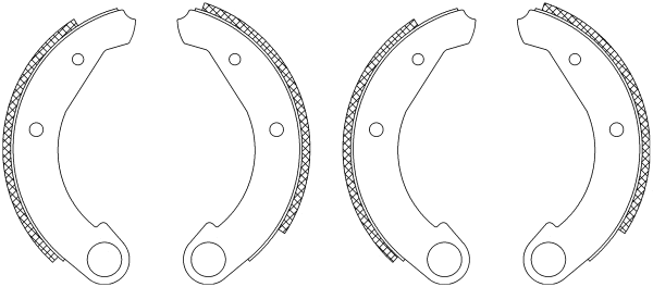 Brake Shoe Set (83000200)