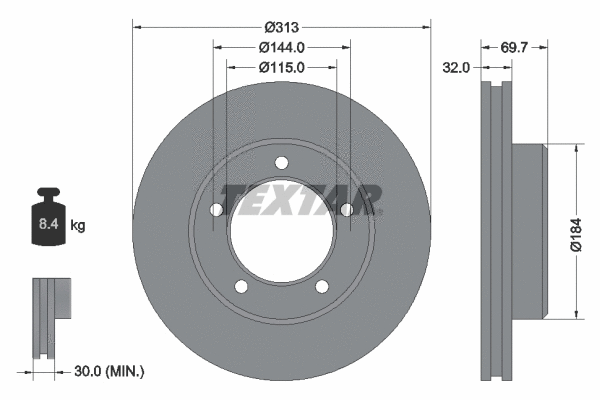 Brake Disc (92108103)
