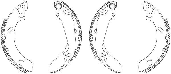 Brake Shoe Set (83043803)
