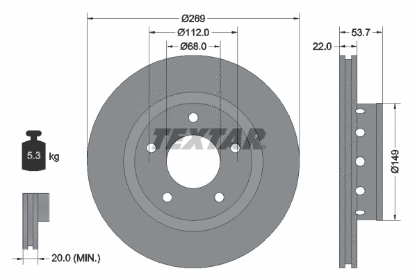 Brake Disc (92176803)