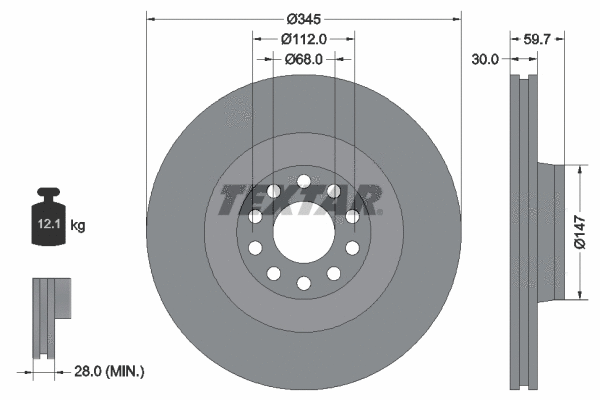 Brake Disc (92112500)
