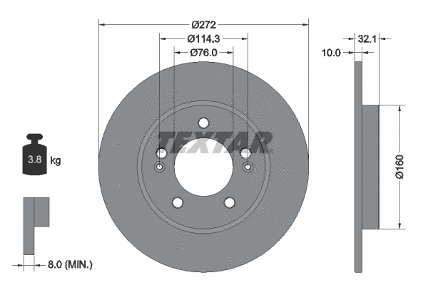 Brake Disc (92291703)
