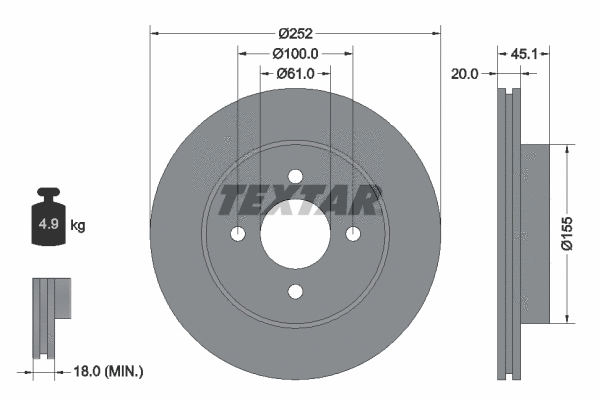Brake Disc (92148800)