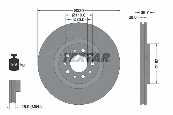 Brake Disc (92145100)