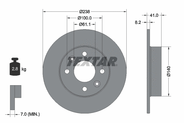 Brake Disc (92036003)